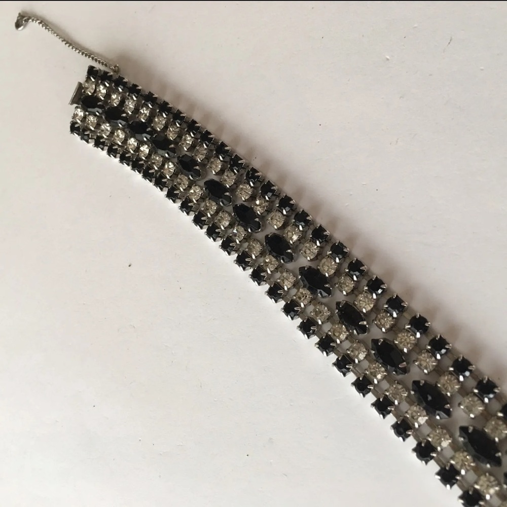 Vintage Joseph Warner Black Diamond Bracelet